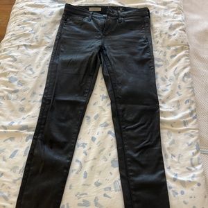 AG Black Super Skinny Ankle